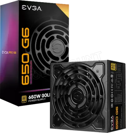 Photo de Alimentation ATX EVGA SuperNova G6 - 650W (Noir)