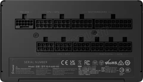 Photo de Alimentation ATX Fractal Design Ion 3 Gold - 1000W (Noir)