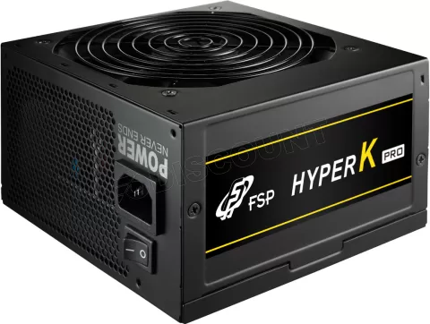 Photo de Alimentation ATX FSP Hyper K Pro ATX 3.1 - 700W (Noir)