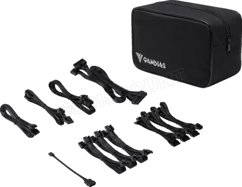 Photo de Alimentation ATX Gamdias Helios P2G - 1000W (Noir)