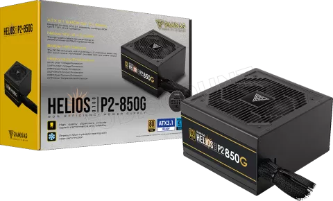 Photo de Alimentation ATX Gamdias Helios P2G - 850W (Noir)