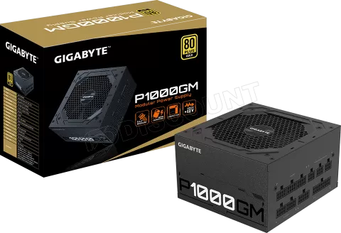 Photo de Alimentation ATX Gigabyte P1000GM - 1000W (Noir)