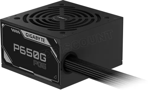 Photo de Alimentation ATX Gigabyte P650G PG5 - 650W (Noir)