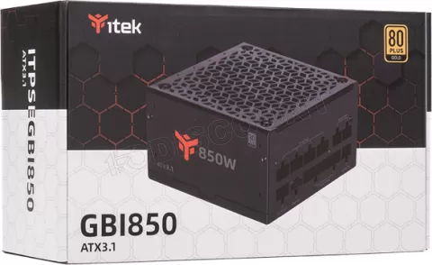 Photo de Alimentation ATX iTek GBI - 850W (Noir)