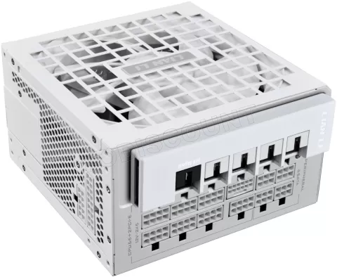 Photo de Alimentation ATX Lian Li Rotational Shift - 1000W (Blanc) avec hub