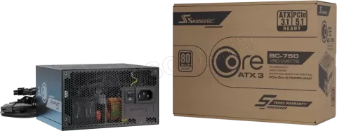 Photo de Alimentation ATX Seasonic Core BC - 750W (Noir)