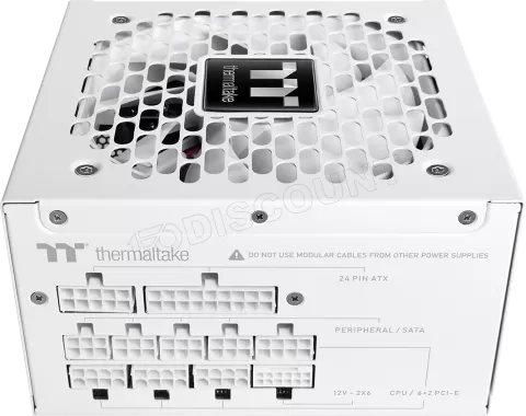 Photo de Alimentation ATX Thermaltake Toughpower GT - 750W (Blanc)