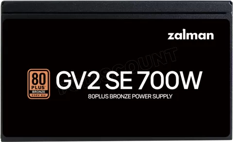 Photo de Alimentation ATX Zalman GV2 SE - 700W (Noir)