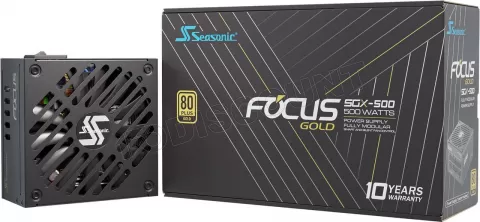 Photo de Alimentation SFX-L Seasonic Focus SGX - 500W (Noir)