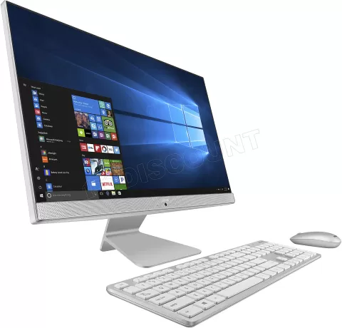 Photo de All In One Asus VivoAIO M241DAK-WA202T - 24" (Argent)