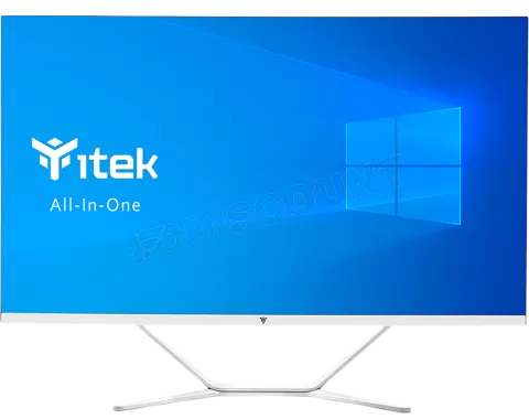 Photo de All In One iTek AIO I516G10S - 27" FreeDOS (Blanc)