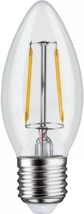 Photo de Ampoule Flamme rétro à filament LED Maclean E27 4W 400lm (Température Couleur 3000K)