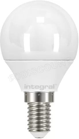 Photo de Ampoule mini-globe LED Integral E14 5,5W 470lm (Température Couleur 2700K)