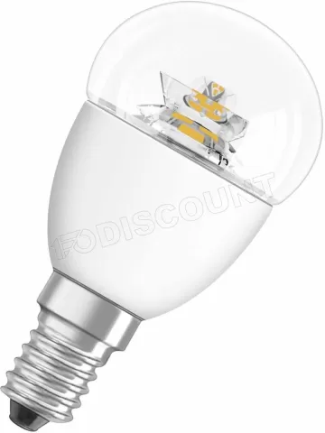 Photo de Ampoule mini-globe LED Osram Star Classic E14 6W 470lm (Température Couleur 2700 K)