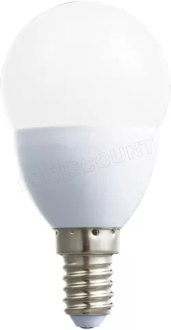 Photo de Ampoule mini-globe LED réglable HQ E14 5,5W 350lm (Température Couleur 2700 K)