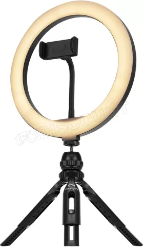 Anneau lumineux LED RVB 10 pouces avec trépied selfie stick et