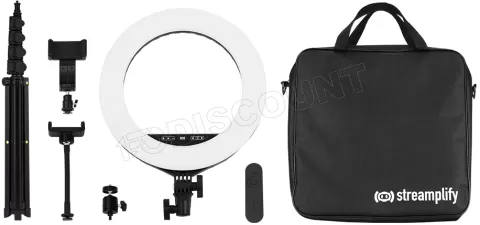 Photo de Anneau lumineux à éclairage LED Streamplify Ring Light 14"