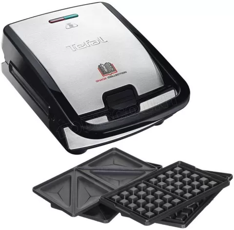 Photo de Appareil à Croque-Monsieur/Gaufrier 2 en 1 Tefal Snack Collection