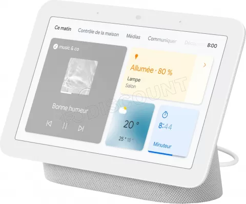 Photo de Assistant vocal / Enceinte Google Nest Hub 2 (Gris)