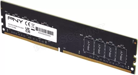 Photo de Barette mémoire 8Go DIMM DDR4 PNY Performance 3200Mhz (Noir)