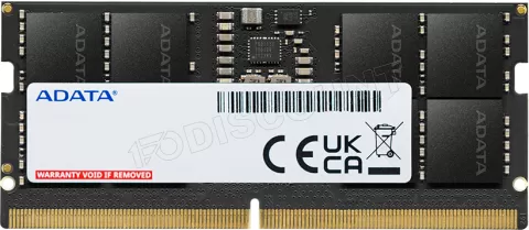 Photo de Barette mémoire 8Go SODIMM DDR5 Adata Premier 5600Mhz (Noir)