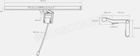 Photo de Barre lumineuse BenQ ScreenBar Pro pour écran (Noir)