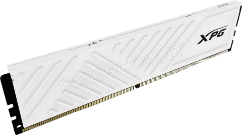 Photo de Barrette mémoire 16Go DIMM DDR4 Adata XPG GammiX D35 3200Mhz (Blanc)