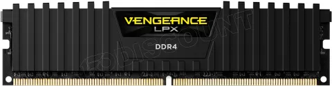 Photo de Barrette mémoire 16Go DIMM DDR4 Corsair Vengeance LPX PC4-19200 (2400 Mhz) (Noir)