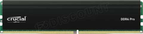 Photo de Barrette mémoire 16Go DIMM DDR4 Crucial Pro 3200Mhz Version OEM (Tray)
