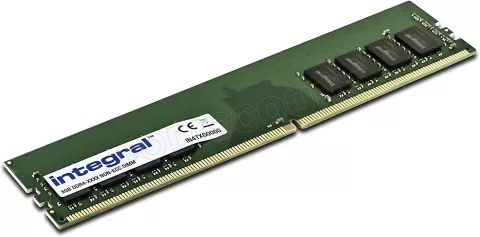 Photo de Barrette mémoire 16Go DIMM DDR4 Integral  2666Mhz (Vert)