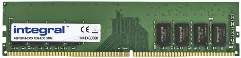 Photo de Barrette mémoire 16Go DIMM DDR4 Integral  2666Mhz (Vert)