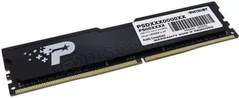 Photo de Barrette mémoire 16Go DIMM DDR4 Patriot Signature Line  3200Mhz (Noir)