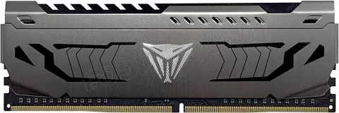 Photo de Barrette mémoire 16Go DIMM DDR4 Patriot Viper Steel  3200Mhz (Noir)