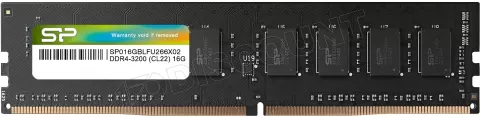 Photo de Barrette mémoire 16Go DIMM DDR4 Silicon Power 2666Mhz (Noir)