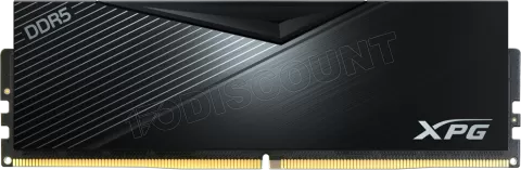 Photo de Barrette mémoire 16Go DIMM DDR5 Adata XPG Lancer  6000MHz (Noir)