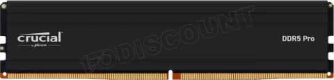 Photo de Barrette mémoire 16Go DIMM DDR5 Crucial Pro  5600MHz Version OEM (Tray)