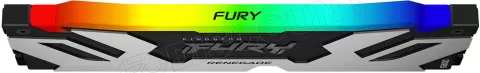 Photo de Barrette mémoire 16Go DIMM DDR5 Kingston Fury Renegade RGB  6000MHz (Noir)