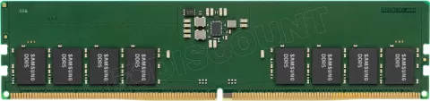 Photo de Barrette mémoire 16Go DIMM DDR5 Samsung  4800MHz (Vert) (OEM)