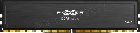 Photo de Barrette mémoire 16Go DIMM DDR5 Silicon Power XPower Pulse 6400Mhz (Noir)