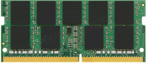 Photo de Barrette mémoire 16Go SODIMM DDR4 Kingston Server Premier  2666Mhz ECC (Vert)