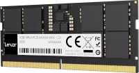 Photo de Barrette mémoire 16Go SODIMM DDR5 Lexar 5600Mhz (Noir)