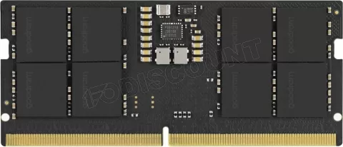 Photo de Barrette mémoire 16Go SODIMM DDR5 PNY Performance 5600MHz (Noir)