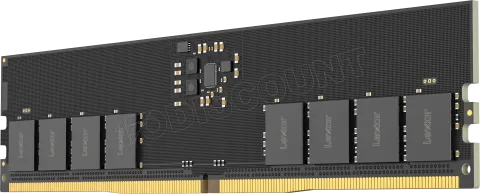 Photo de Barrette mémoire 32Go DIMM DDR5 Lexar 5600MHz (Noir)
