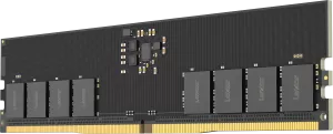 Photo de Barrette mémoire 32Go DIMM DDR5 Lexar 5600MHz (Noir)