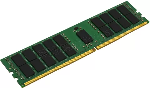 Photo de Barrette mémoire 32Go RDIMM DDR4 Kingston dédiée serveur HP  2933Mhz ECC Registered (Vert)