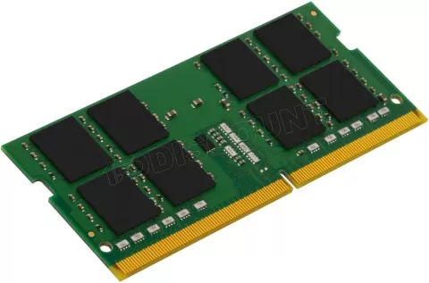 Photo de Barrette mémoire 32Go SODIMM DDR4 Kingston ValueRAM  3200Mhz (Vert)