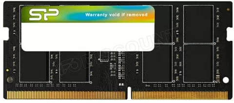 Photo de Barrette mémoire 32Go SODIMM DDR4 Silicon Power 3200Mhz (Noir)