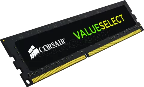 Photo de Barrette mémoire 4Go DIMM DDR3L Corsair Value Select PC12800 (1600MHz)