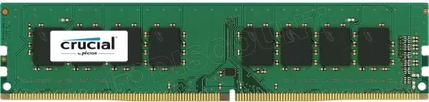 Photo de Barrette mémoire 4Go DIMM DDR4 Crucial PC4-19200 (2400 Mhz) (Vert)
