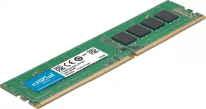 Photo de Barrette mémoire 4Go DIMM DDR4 Crucial PC4-21300 (2666 Mhz) (Vert)